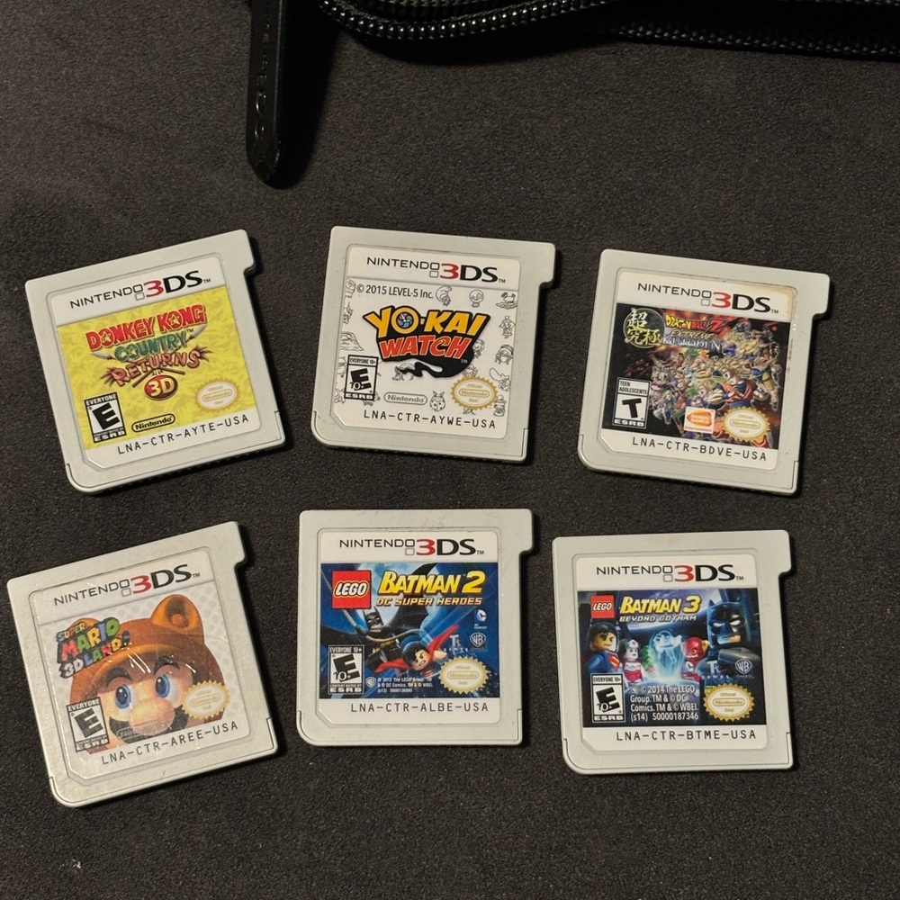 Nintendo 3ds Games + Carrying Case Bundle With Multiple Pokemon Games And More! - Picture 3 of 7
